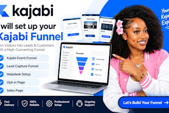do kajabi event funnel lead capture funnel helpdesk setup optin page sales page