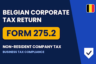 file belgian corporate income tax return form 2752 nonresident company tax