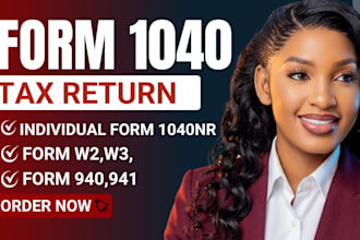 prepare and efile your US 1040 individual tax return