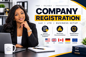 do US llc registration USA business registration and ein for non US residents
