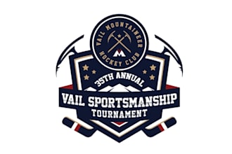 design custom youth hockey tournament logo