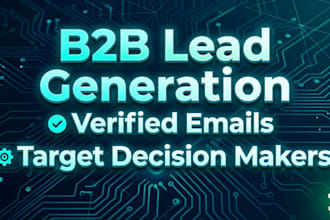 targeted b2b lead generation and email list building