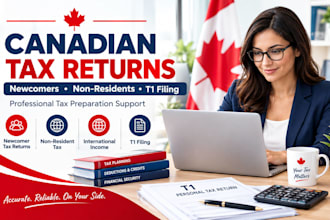 canadian newcomer tax returns non resident tax international income, t1 filing