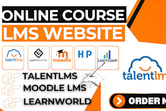 set up talentlms online course, employee training portal