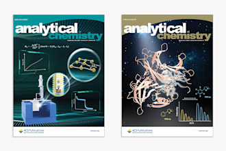 design professional analytical chemistry cover art