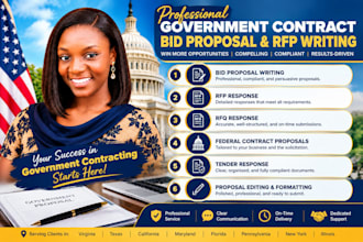 government contract bid proposal writing rfp response rfq federal contracts,txca