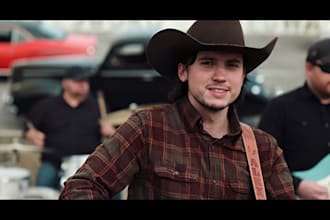 record professional male classic country music vocals singer and producer