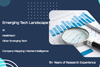 map ai, healthtech and other emerging tech companies for market intelligence