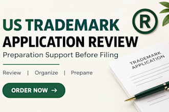 review your uspto trademark application for completeness before filing