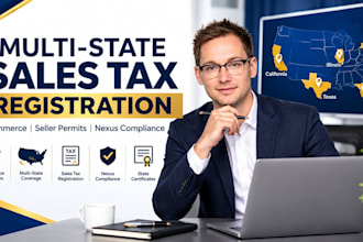 register your ecommerce business for US sales tax in multiple states
