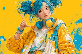 draw expressive anime portraits and avatars