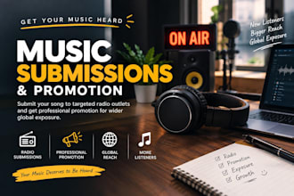 promote your music on college radio stations and soundcloud