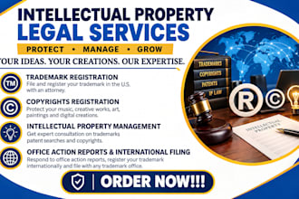 handle trademark office action responses and international trademark filing
