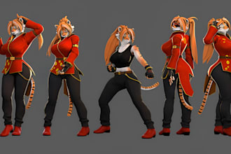rig vrchat avatar port 3d model to vrchat vrm gmod sfm with 52 arkit blendshapes