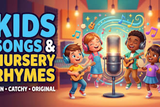 sing a kids song in a kids voice or in adult voice