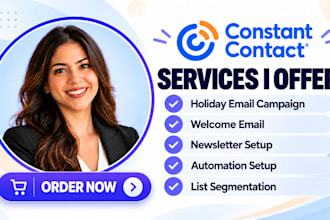 setup constant contact holiday email campaign constant contact welcome email