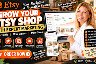 do etsy promotion, etsy SEO, marketing to boost etsy sales