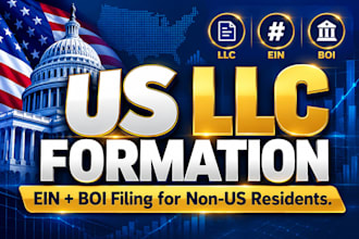form your US llc with ein and boi filing for non US residents