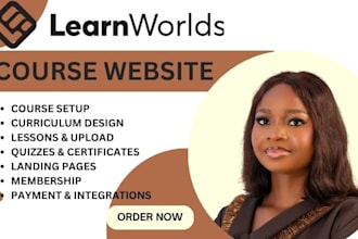 setup learnworlds online course, learnworlds curriculum design, course upload