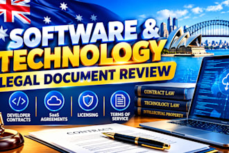 review software technology legal documents developer contracts saas agreements