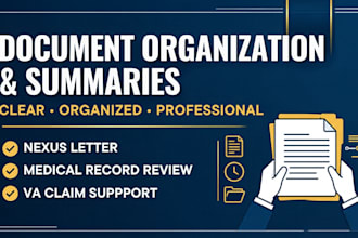 organize, summarize, and create timelines of medical records