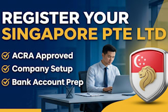 register singapore company, acra incorporation and business setup