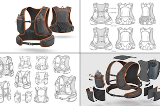 design hiking vests, hydration vests and outdoor gear for your brand