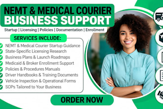 assist with nemt, medicaid enrollment and transportation broker applications