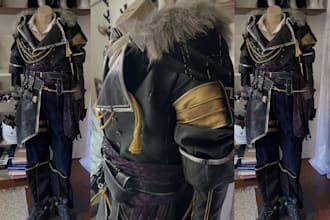 create cosplay sewing patterns costumes and eva foam armor from your references