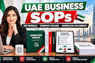 draft uae business sops document, operational manual and company policies