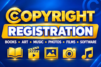 prepare and file your US copyright registration for books, art and music