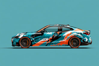 car wrap design, van wrap design