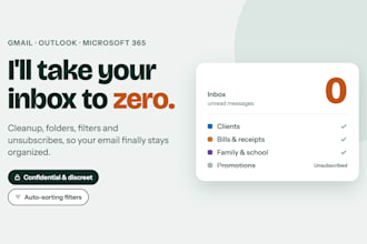 organize your email inbox