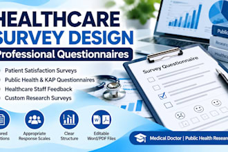 design healthcare surveys and research questionnaires