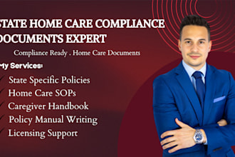 write state compliant non medical home care policy