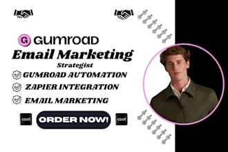 setup gumroad email marketing setup gumroad store sync