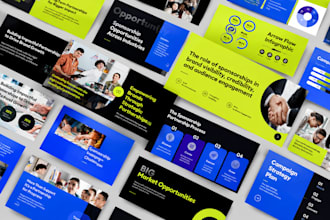 design sponsorship deck presentation brand partnership event sponsor proposal