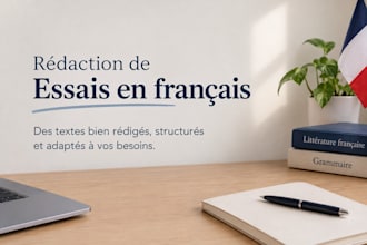 write your french essays