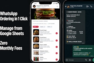 create a digital catalog and whatsapp ordering store