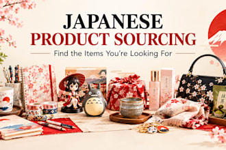 find and source japanese products for you