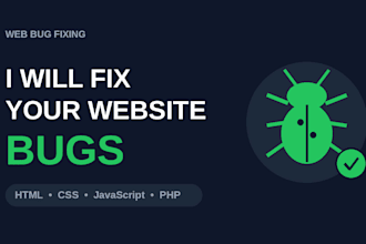 fix your website bugs