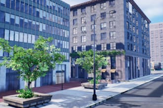 build a custom roblox map game environment and game assets