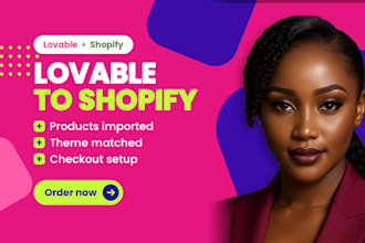 convert lovable to shopify, lovable store to shopify, lovable shopify theme
