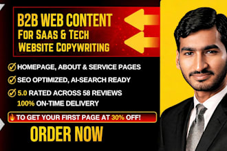 do b2b web content writing for saas and tech brands