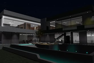 create realistic roblox mansion, prison, police station or hospital roleplay map