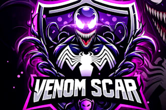 design a professional esports logo and gaming mascot