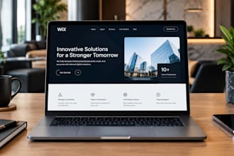 design or redesign a professional wix website  for your business