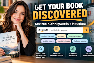 do kdp keyword research, amazon kdp and book metadata