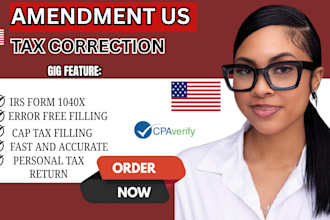 amend tax return,fix tax error ,amend tax refund and form 1040x
