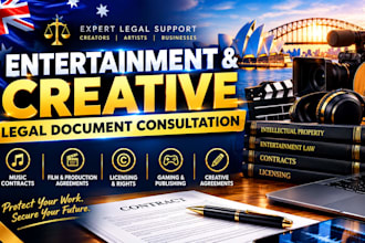 draft and review entertainment creative contract music film licensing agreements